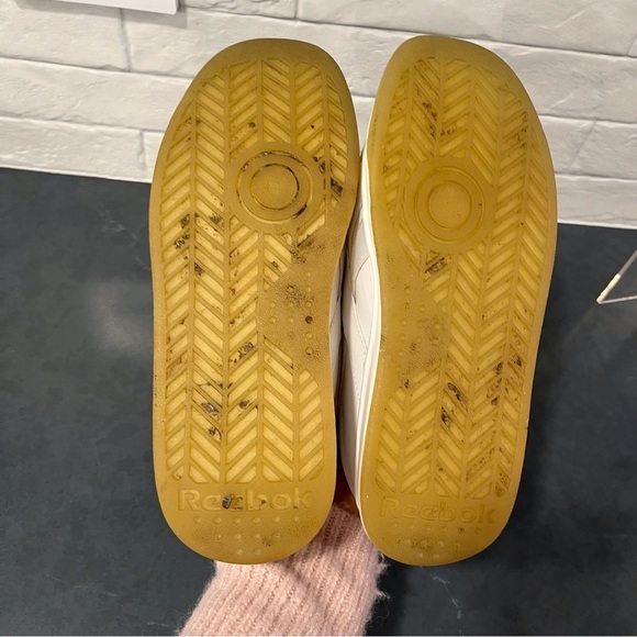 Reebok Y5 W6.5-7 white vegan  slip on sneakers - Picture 13 of 14